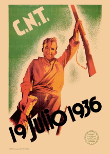 Poster - CNT 19 Julio 1936 With Rifle