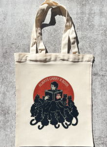 Always Carry A Book Tote Bag